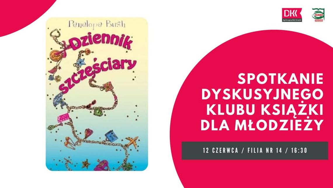 Spotkanie Dyskusyjnego Klubu Książki dla młodzieży Spotkanie Dyskusyjnego Klubu Książki dla młodzieży