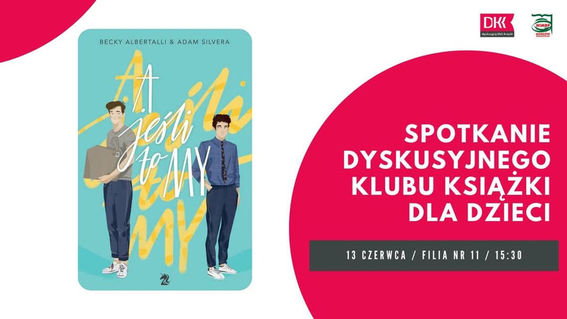 Spotkanie Dyskusyjnego Klubu Książki dla młodzieży Spotkanie Dyskusyjnego Klubu Książki dla młodzieży