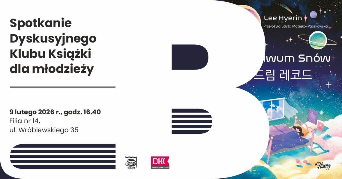 Spotkanie Dyskusyjnego Klubu Książki dla młodzieży Spotkanie Dyskusyjnego Klubu Książki dla młodzieży