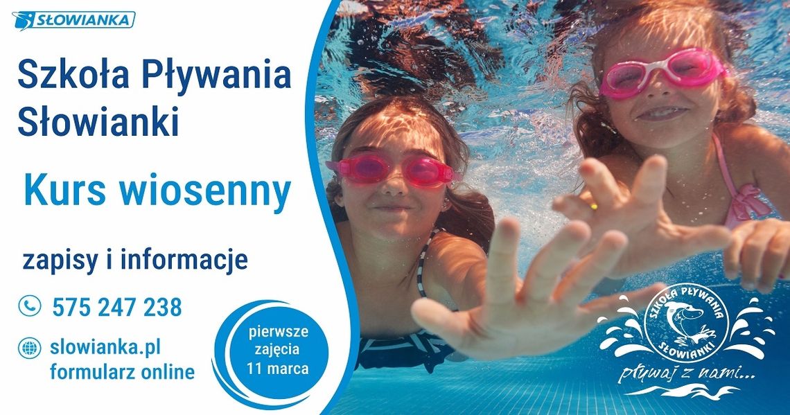 SZKOŁA PŁYWANIA SŁOWIANKI – Kurs wiosenny