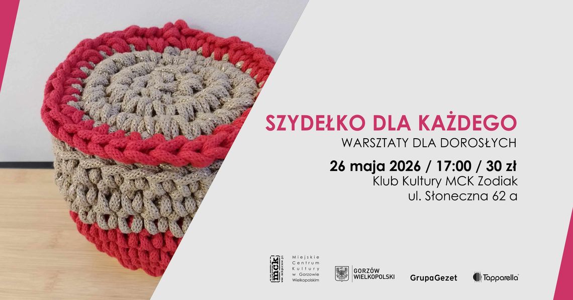 Szydełko dla każdego - warsztaty Szydełko dla każdego - warsztaty