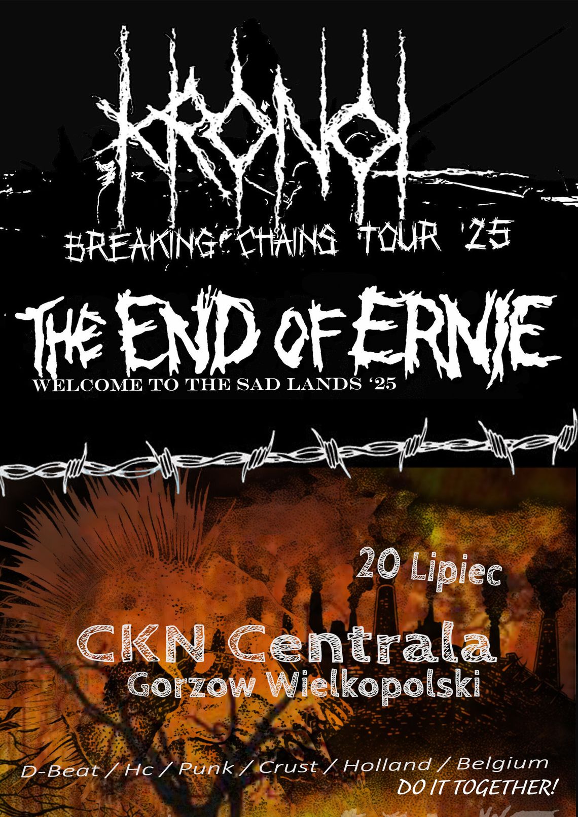 The End of Ernie & Kronol - Koncert w CKN Centrala