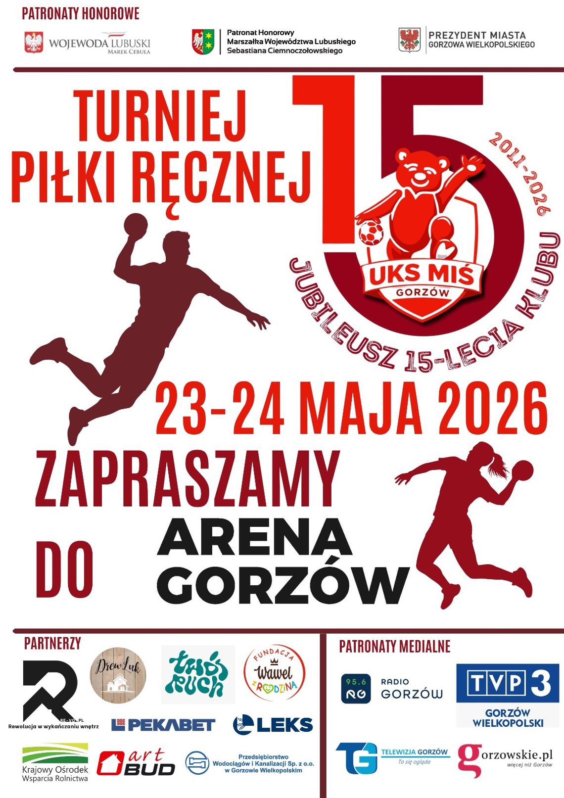 Turniej piłki ręcznej z okazji XV-lecia UKS Miś Turniej piłki ręcznej z okazji XV-lecia UKS Miś