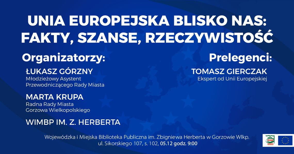 Unia Europejska blisko nas - spotkanie Unia Europejska blisko nas - spotkanie