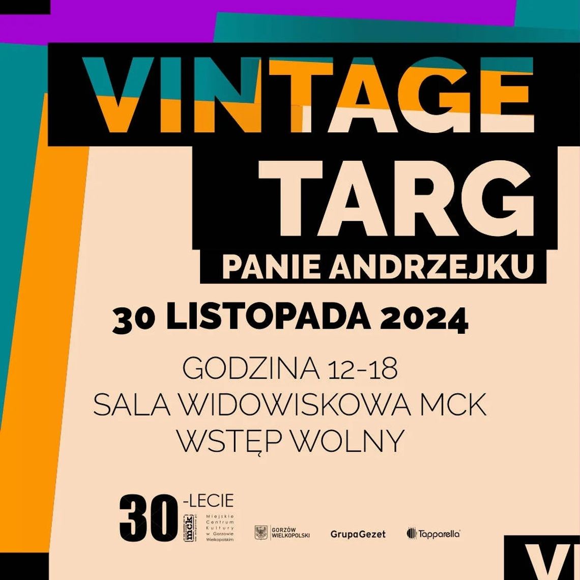 Vintage Targ w MCK – Panie Andrzejku!