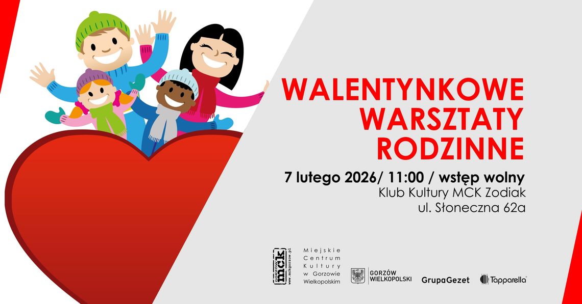 Walentynkowe warsztaty rodzinne Walentynkowe warsztaty rodzinne