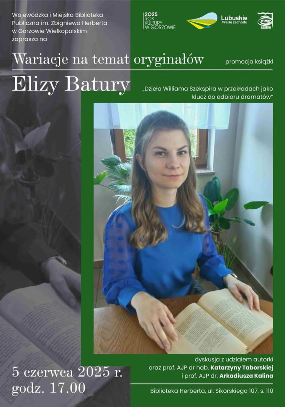 Wariacje na temat oryginałów – promocja książki Elizy Batury Wariacje na temat oryginałów – promocja książki Elizy Batury