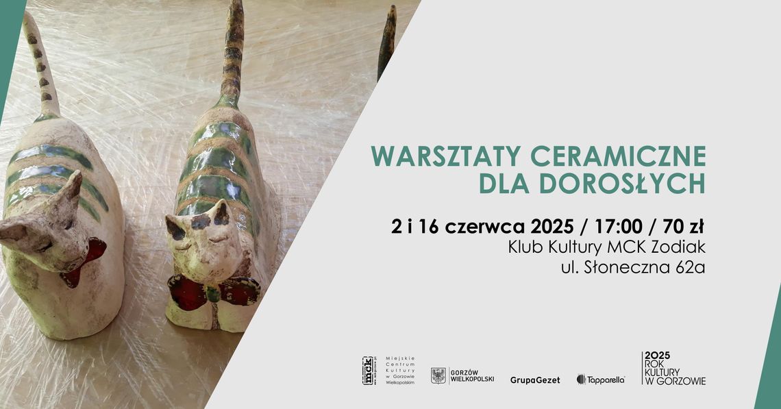 Warsztaty ceramiczne dla dorosłych Warsztaty ceramiczne dla dorosłych