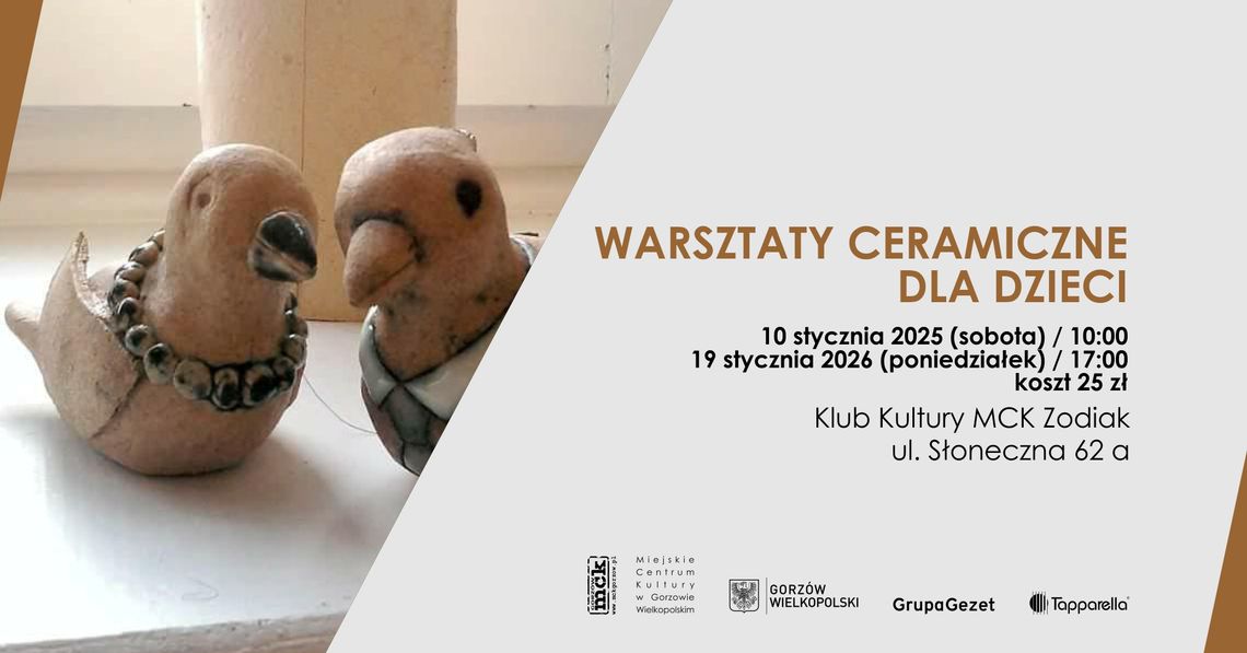 Warsztaty ceramiczne dla dzieci