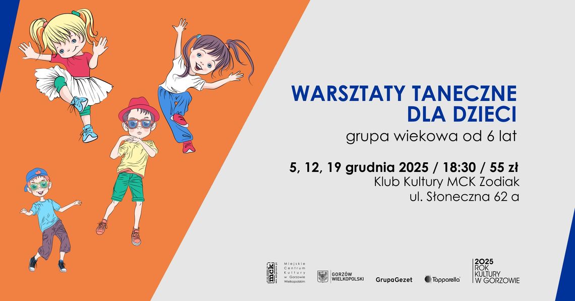 Warsztaty taneczne dla dzieci Warsztaty taneczne dla dzieci
