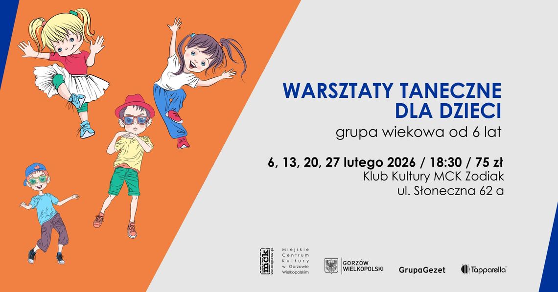 Warsztaty taneczne dla dzieci