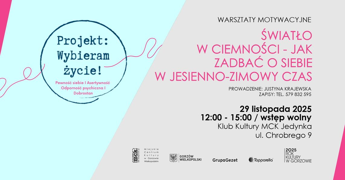 Warsztaty w ramach projektu Wybieram Życie Warsztaty w ramach projektu Wybieram Życie