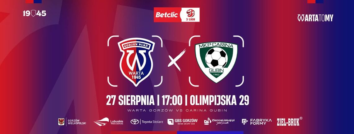 Warta Gorzów - Carina Gubin Warta Gorzów - Carina Gubin