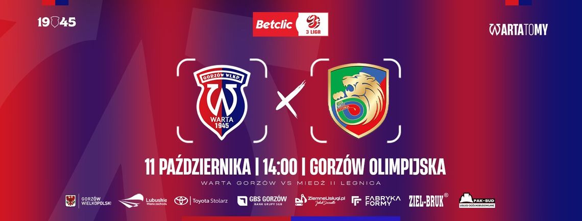 Warta Gorzów - Miedź II Legnica Warta Gorzów - Miedź II Legnica