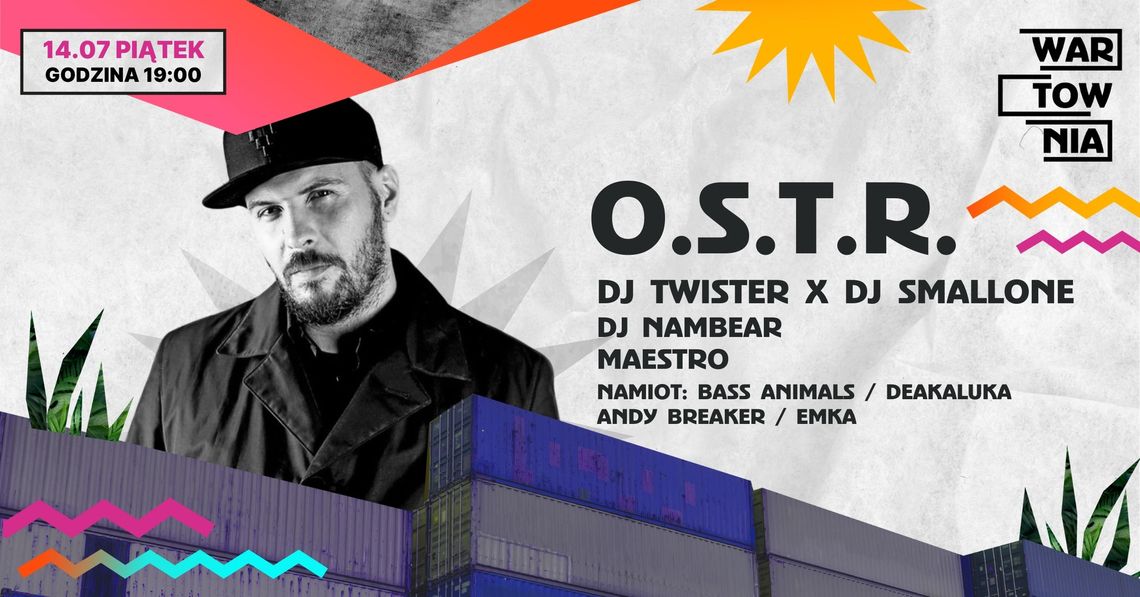 Wartownia: OSTR i DJ TWISTER Wartownia: OSTR i DJ TWISTER