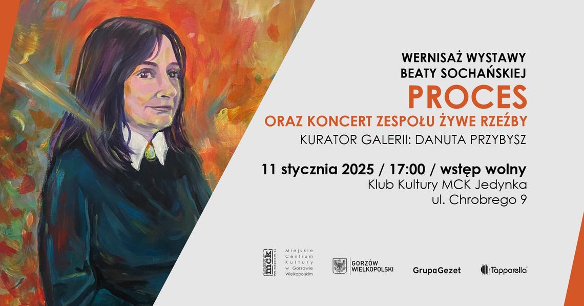 Wernisaż Beaty Sochańskiej i koncert zespołu Żywe Rzeźby Wernisaż Beaty Sochańskiej i koncert zespołu Żywe Rzeźby