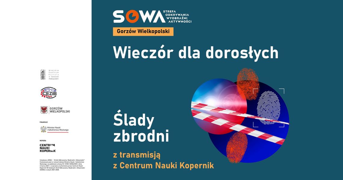 Wieczór dla dorosłych - transmisja z Centrum Nauki Kopernik