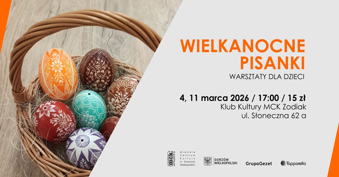 Wielkanocne pisanki - warsztaty dla dzieci