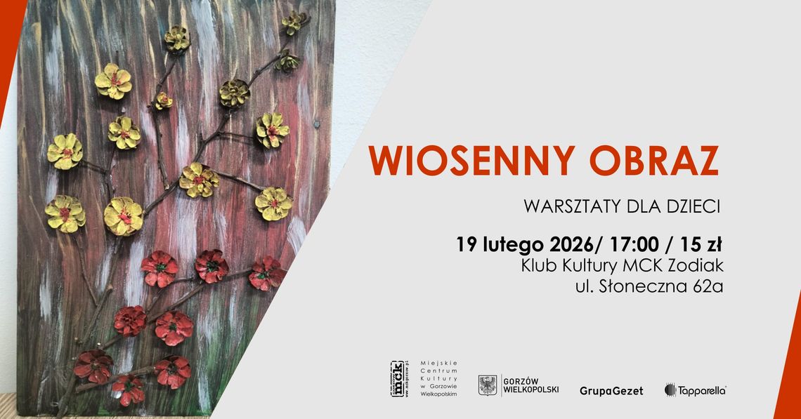 Wiosenny obraz - warsztaty dla dzieci Wiosenny obraz - warsztaty dla dzieci