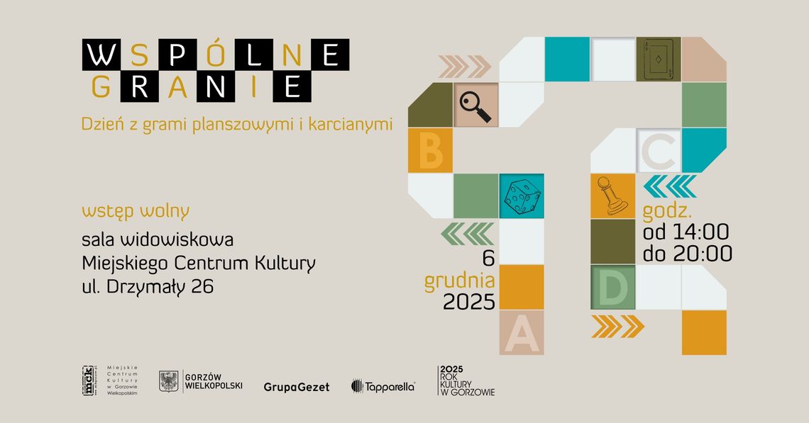 Wspólne Granie - dzień z grami planszowymi i karcianymi