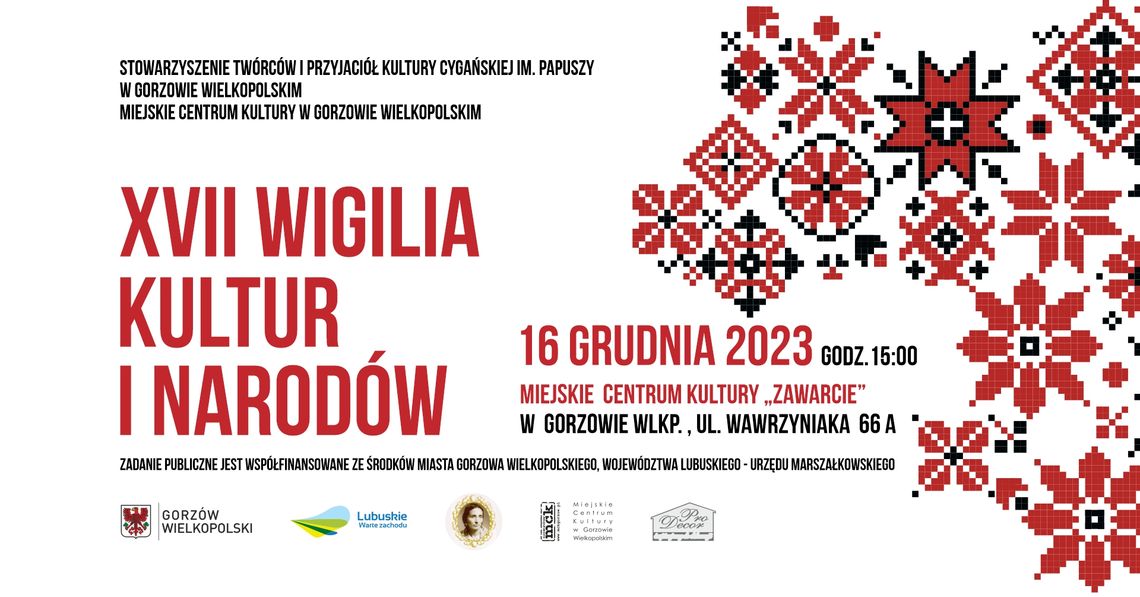 XVII Wigilia Kultur i Narodów XVII Wigilia Kultur i Narodów