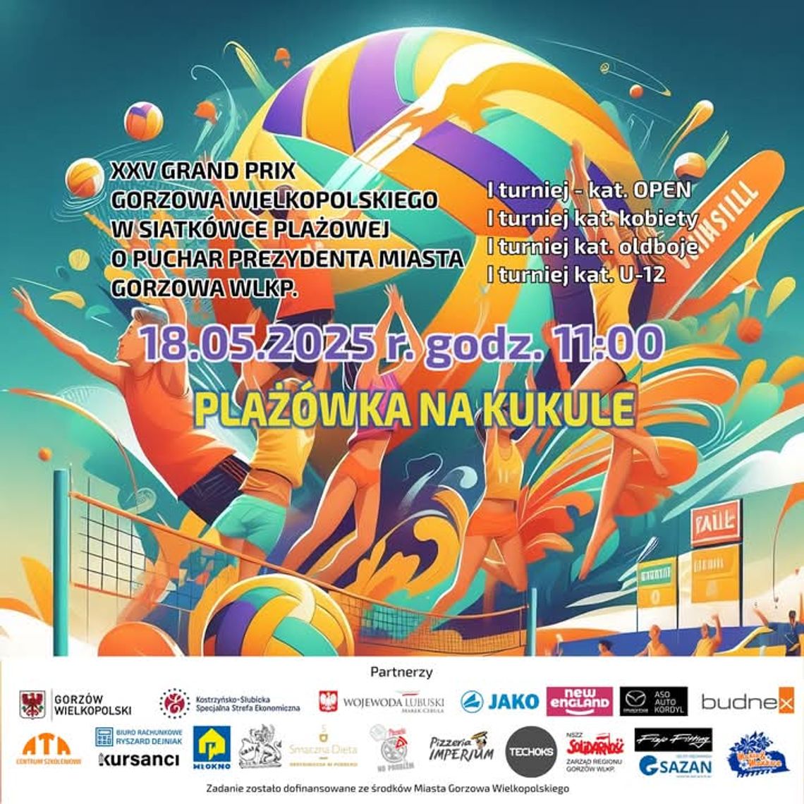 XXV Grand Prix Gorzowa w siatkówce plażowej XXV Grand Prix Gorzowa w siatkówce plażowej