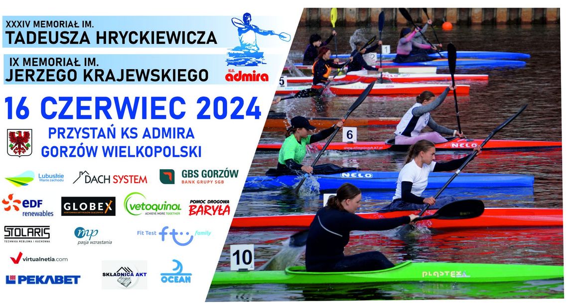 XXXIV Memoriał Tadeusza Hryckiewicza I IX Memoriał Jerzego Krajewskiego XXXIV Memoriał Tadeusza Hryckiewicza I IX Memoriał Jerzego Krajewskiego